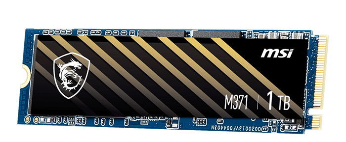 حافظه SSD ام اس آی مدل MSI SPATIUM M371 M.2 2280 1TB NVMe