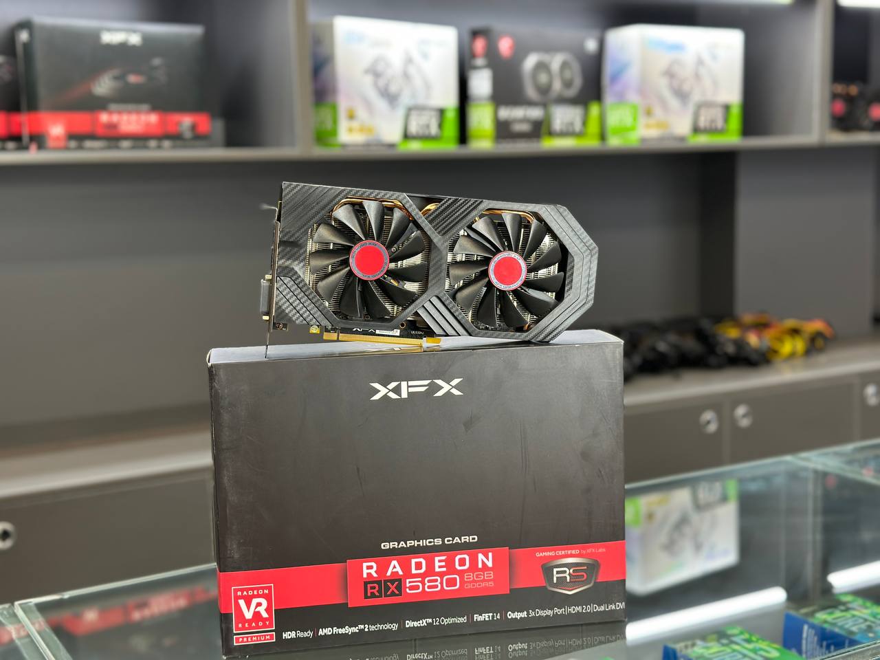 کارت گرافیک  RX 580 XFX 8G (دست دوم)