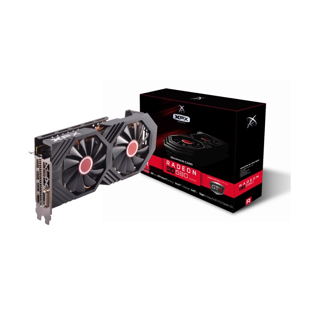 کارت گرافیک  RX 580 XFX 8G (دست دوم)