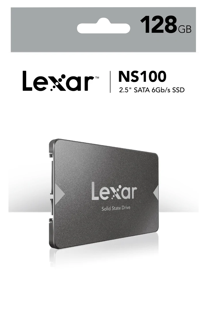 حافظه اس اس دی اینترنال لکسار مدل NS100 ظرفیت 128 گیگابایت