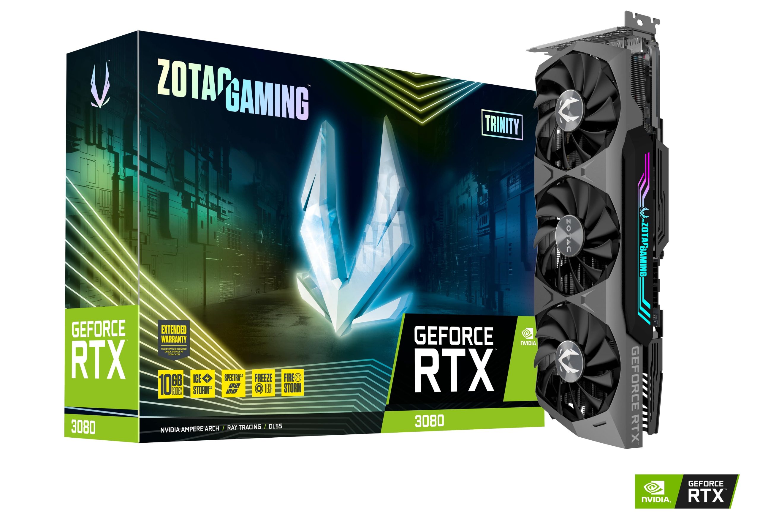 کارت گرافیک RTX 3080 zotac-gaming 10G (دست دوم)
