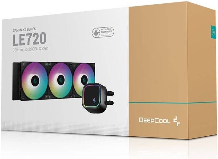 خنک کننده مایع پردازنده دیپ کول DeepCool LE720 360mm ARGB CPU Liquid Cooler