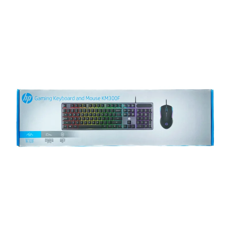 کیبورد و موس گیمینگ اچ پی مدل KM300F