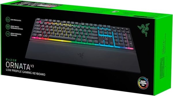 کیبورد مخصوص بازی ریزر مدل RAZER Ornata V3 RGB - Image 2