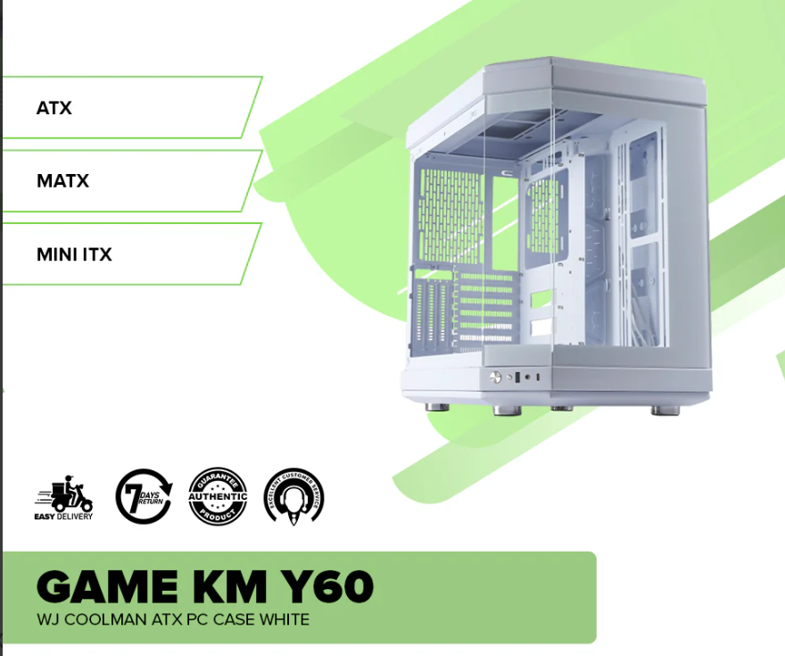 کیس کامپیوتر WJ Coolman Game KM Y60