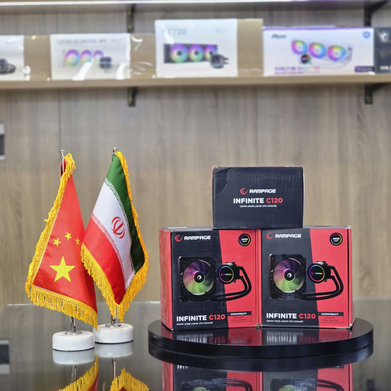 خنک کننده مایع پردازنده اینفینیتی Infinity 120 RGB