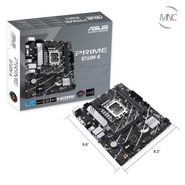 مادربرد ایسوس مدل PRIME B760M-K DDR5 - Image 2