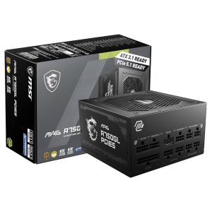 پاور 750 وات ام اس آی MPG A750GL ATX 3.1 Gold Full Modular