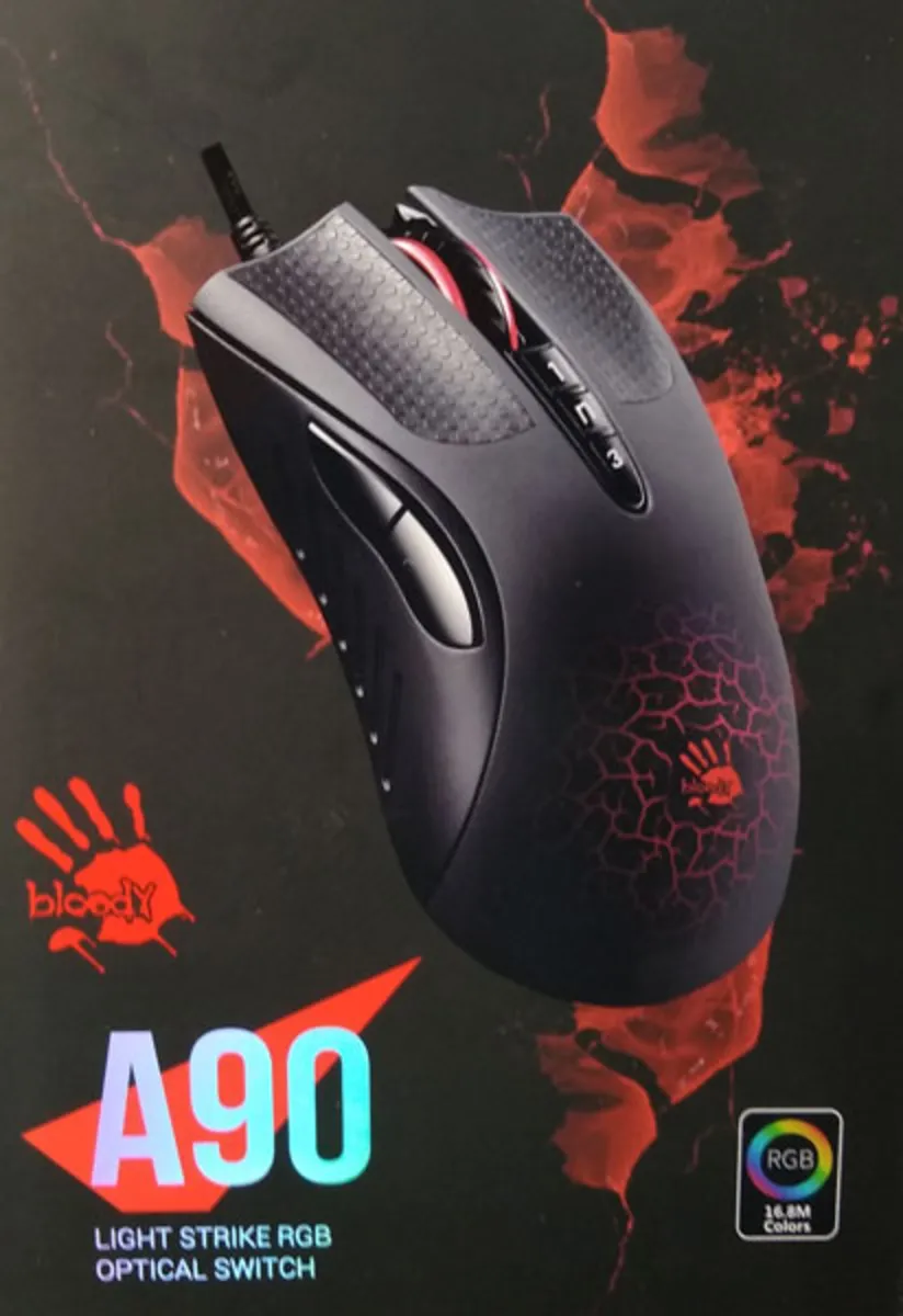 ماوس ایفورتک مدل BLOODY A90 باسیم