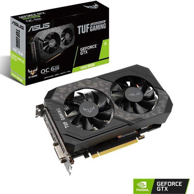 کارت گرافیک ایسوس مدل TUF Gaming GTX 1660 Super OC حافظه 6 گیگابایت
