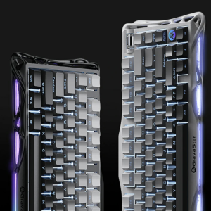 کیبورد گیمینگ برند gravastar مدل Mercury K1 - Gradient Black
