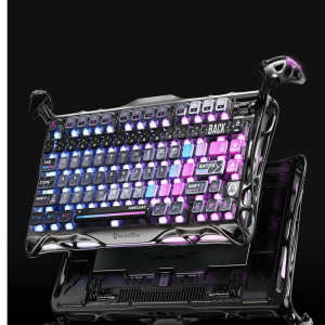 کیبورد گیمینگ GravaStar گراوا استار مدل Mercury K1 Pro Cyberpunk